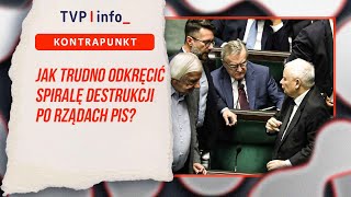 Jak trudno odkręcić spiralę destrukcji po rządach PiS? | KONTRAPUNKT