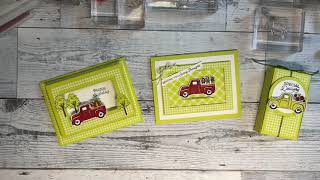 Stampin'  Up! Trucking Along