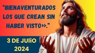 Evangelio De Hoy Miércoles 3 Julio 2024 l Reflexionl Biblia l San Juan 20,24-29