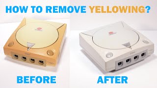 How to remove yellowing from old plastic (retrobright) the BEST method