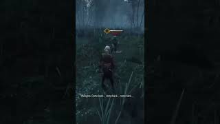 Ciri Gameplay | Witcher 3 Wild hunt #shorts #witcher #geralt #ciri #wildhunt #gameshorts #games