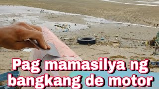 Paano mag masilya ng bangkang de motor