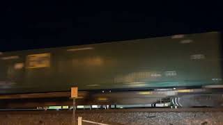 Norfolk Southern Intermodal Train 25A Booking Through Gaffney, SC at About 42 MPH, 10-24-24.