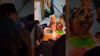 Athar dan Annasya Bakar Cumi dan Sosis #shortsvideo #sosis #bakarsosis #bakarcumi #baby #cute #viral