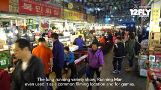 12FLY TV - Rain at Gwangjang Market