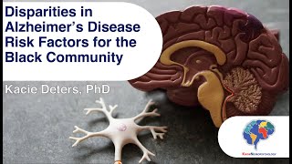 Disparities in Alzheimer's Disease Risk Factors for the Black Community