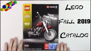 Let's look at the Fall 2019 Lego catalog!