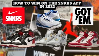 How to ALWAYS WIN on the SNKRS app| Step by step GUIDE (2023 method)