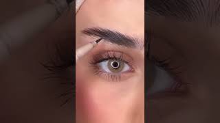 تتوريال حواجبي 🤍#shortvideo #like #makeup