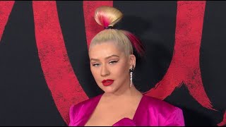 Christina Aguilera, Yifei Liu, Donnie Yen, Jet Li & more at the Mulan Premiere