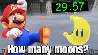 How many Power Moons can I collect in 30 minutes?