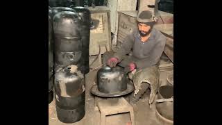 Incredible Process of Making Lpg Gas Cylinder  #shorts