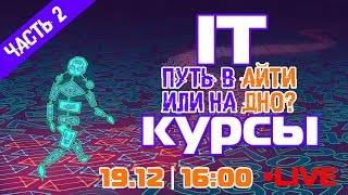 IT-курсы: путь в айти или на дно? ЧАСТЬ 2 | !LIVE! 19.12 в 16:00