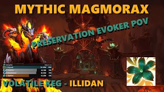 MYTHIC MAGMORAX KILL | Preservation Evoker PoV | Abberus