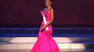 Kosovo - Miss Universe 2008 Presentation - Evening Gown