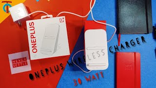 OnePlus Warp Charge 30 Wireless Charger Unboxing in India