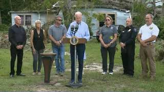 Nobody intelligent can deny the impact of a climate crisis anymore."- Biden