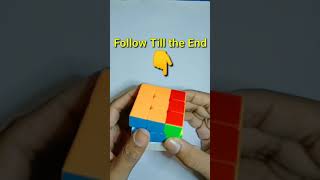 Rubik's Cube Plus (➕) And Dot(⚫) Pattern Tutorial 🤔😯 #shorts #ytshorts #viralvideo