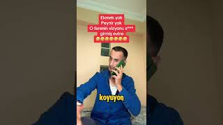 Ekmek yok Peynir yok O Fare Nerden girmiş evine 🤣🤣🤣#trending #komedi @salim.kuntoglu #shorts