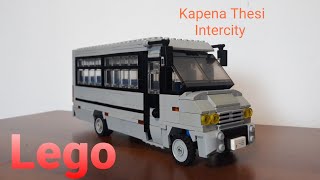 Lego микроавтобус Kapena Thesi Intercity / Lego MOC polish minibus Kapena Thesi Intercity