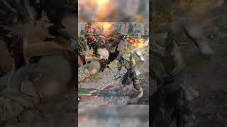 Kratos is destroying Einherjar's ambush