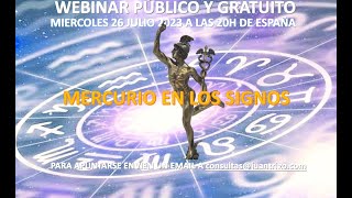 Webinar del miércoles 26 de julio del 23