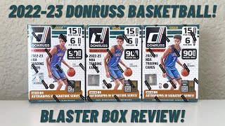 2022-23 PANINI DONRUSS BASKETBALL! - BLASTER BOX REVIEW!