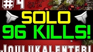 Joulukalenteri #4! || "SOLO 96 Kills" w/Non-lethals on Riot!