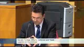 Nick Xenophon was in parliament when SIRI interrupted on his I pad