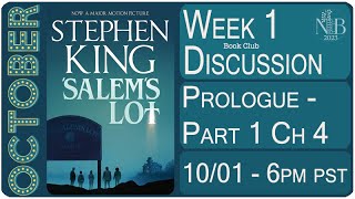 Week 1 Discussion - Salem’s Lot