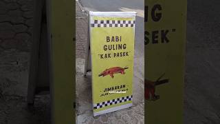 Babi Guling Kak pasek jimbaran, tepatnya timur pasar jimbaran. #babiguling #streetfood