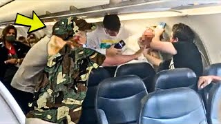 Woman in Military Uniform Denied Seat on Plane by Uncooperative Passenger