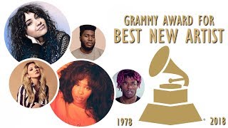 Grammy Award for: Best New Artist (1978-2018)