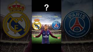 Mbappé, Real Madrid vs Paris Saint-Germain ? 🤔 #shorts