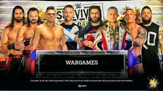 Team RAW Vs Team SMACKDOWN - War Games Match At Survivor Series | WWE 2k24