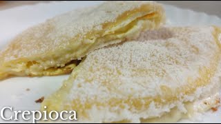 Como fazer Crepioca recheada com mussarela