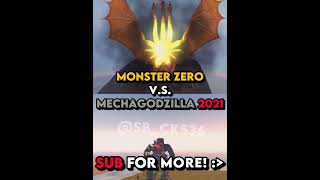 Monster Zero V.S. Mechagodzilla 2021 (Requested) #shorts #requested