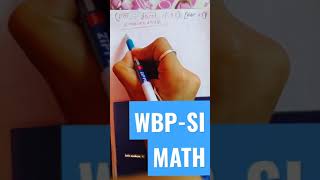 WBP-SI IMPORTANT MATH ✨✨✨