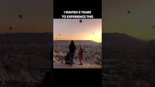 Hot Air Balloon Experience #hotairballoon #cappadocia #cappadociaballoon #türkiye