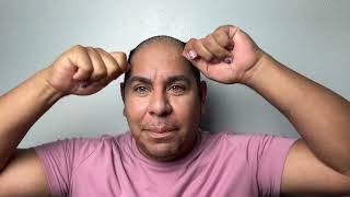 Installing a Hair system. @Lordhair   Use Discount code: Jose20. #balding #hairloss #bald #toupee