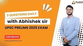 DAY 43, UNFC, Member of Parliament & GST Council |3Questions Daily #upsc #prelims2025