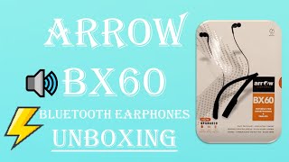 Arrow BX60 (Bluetooth Earphones) Unboxing  🔥🔊| #shorts #trending