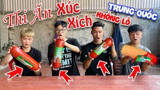 Hữu Bộ | Thử Thách Thi Ăn Xúc Xích Khổng Lồ Trung Quốc Và Cái Kết