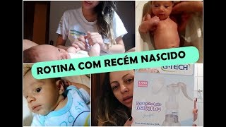 ROTINA COM RECÉM NASCIDO