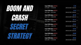 Boom and Crash Secret Strategy