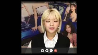 Jeongyeon being cute in TWICE Taste Of Love Online Fansign Video Call with ONCE