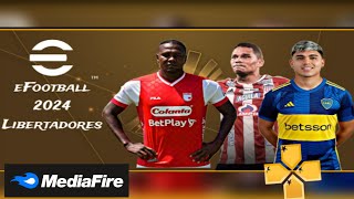 eFOOTBALL 24 PPSSPP Sudamericano Con Relatos En Español Nuevos Kits Fichajes Camara Ps5