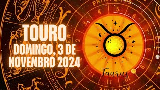 TOURO ♉️ "Revelações e Mudanças à Vista!" - Horóscopo de 3 de Novembro!♉️❤️️❤️️