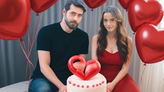 Yagmur Yuksel and Baris Baktas: Romantic Celebration with Heart Balloons