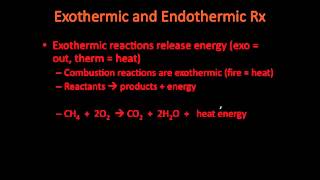 6:6- Energy of Chemical Reactions